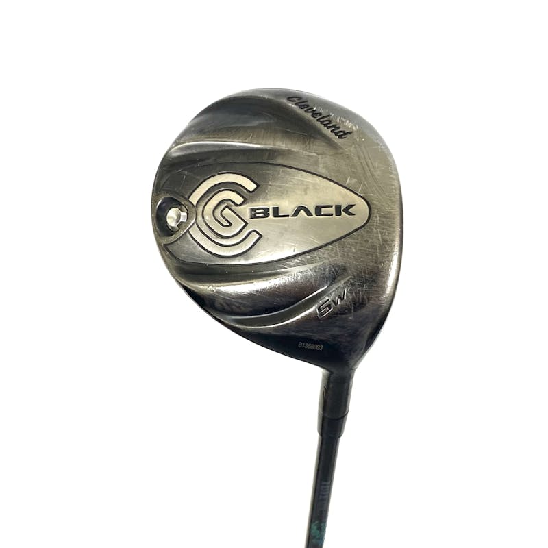 Used Cleveland CG BLACK Men's Right 5 Wood Regular Flex Graphite Shaft