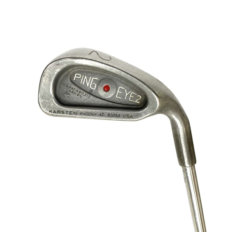 Used Ping EYE 2+ RED DOT Men's Right 2 Iron Regular Flex Steel Shaft