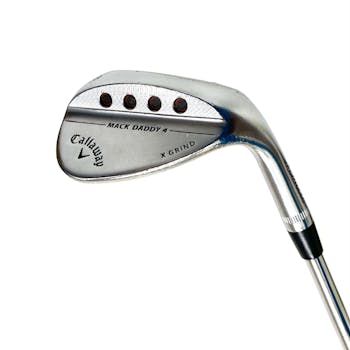 Used Callaway MACK DADDY 4 X GRIND 58 Degree Stiff Flex Steel