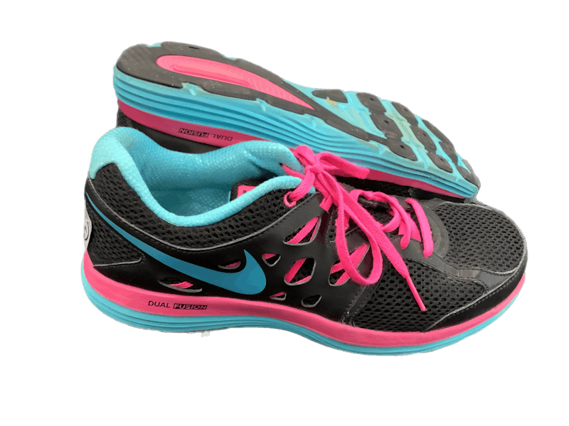 triunfante Letrista Hostil Used Nike DUAL FUSION Senior 9.5 Running Shoes Running Shoes