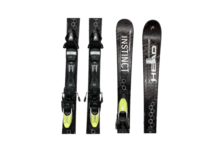 Used Head PRIMAL INSTINCT 163 cm Men's Downhill Ski Combo