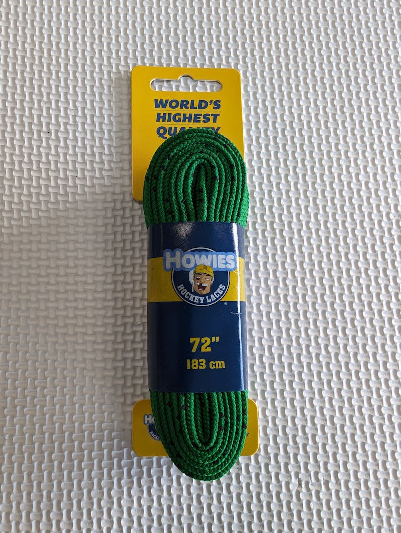 Howies Green Cloth Hockey Skate Laces