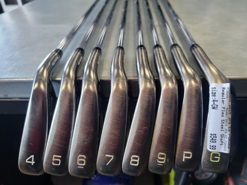 gras raken dynastie Used Mizuno 2015 JPX EZ FORGED 4I-GW/AW Regular Flex Steel Shaft Iron Sets  Iron Sets