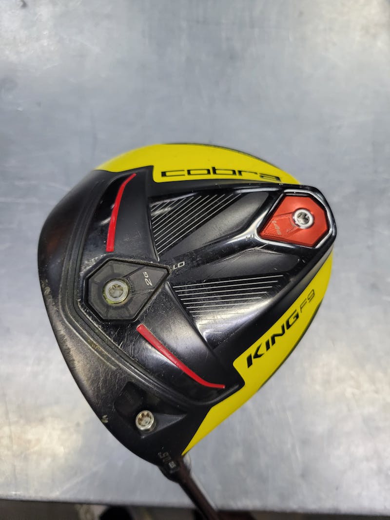 Used Cobra KING F9 10.5 Degree Regular Flex Graphite Shaft Drivers