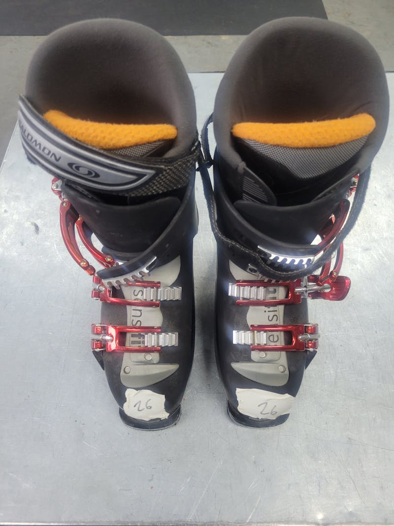 Used Salomon PERFORMA 265 MP - M08.5 - W09.5 Men's Ski Boots Men's Downhill Ski Boots