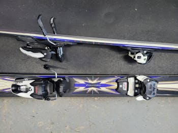 Used Rossignol BANDIT L 167 cm Men's Downhill Ski Combo Men's