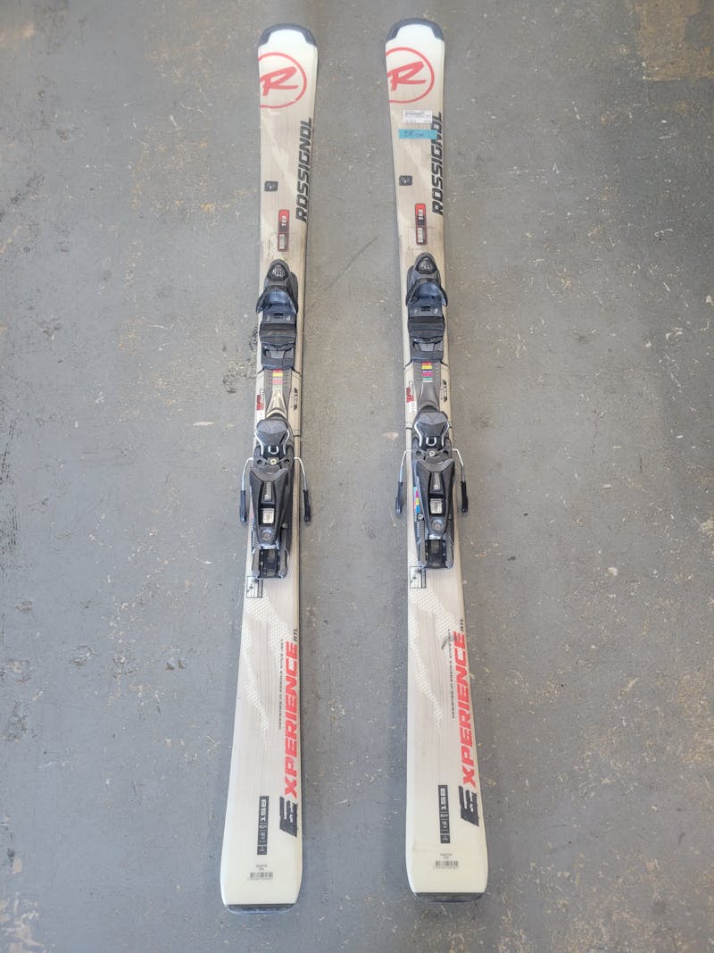 Used Rossignol EXPERIANCE 158 AXIUM 100 158 cm Men's Downhill Ski Combo