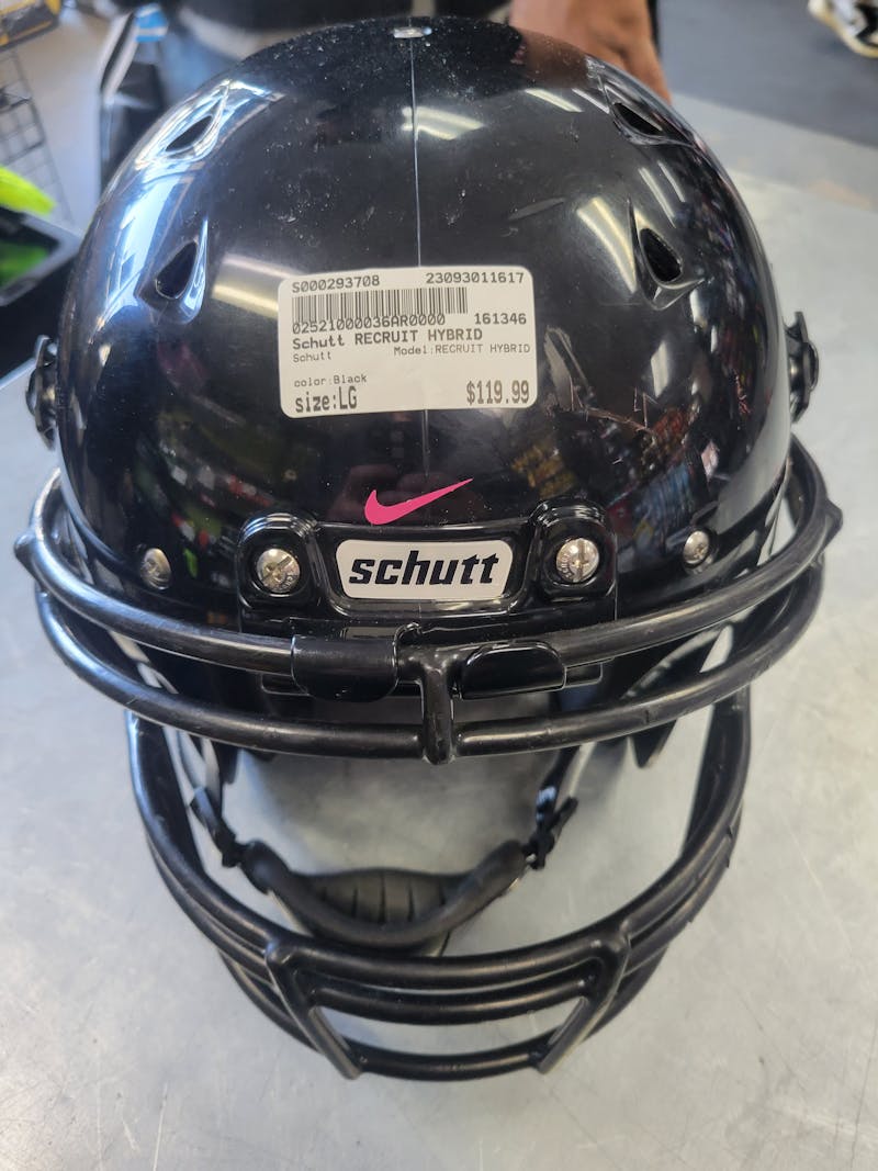 Used Schutt Youth Recruit Hybrid Lg Football Helmets