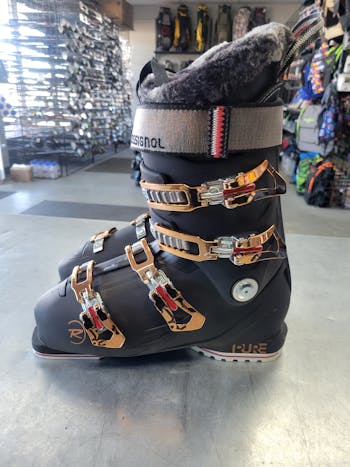 Tecnica Mach 1 105 LV Used Women's Ski Boots Size 24/24.5 #977146