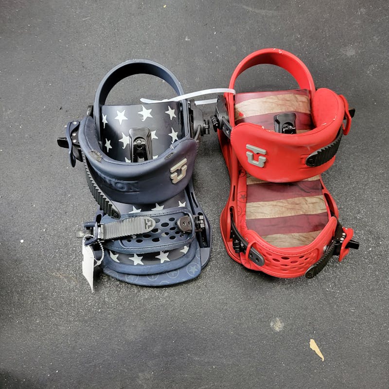 Used Union SUPER FORCE MD Men's Snowboard Bindings Men's Snowboard