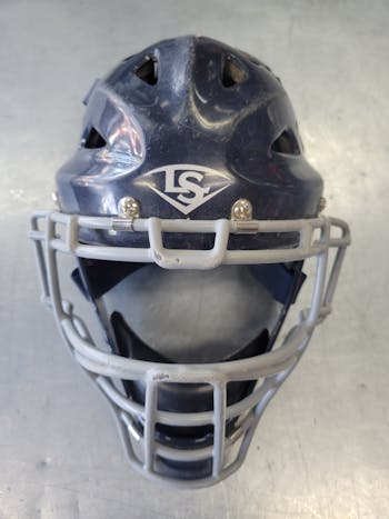 NWT Louisville Slugger Women's Softball Goalie Style Catcher's Helmet Black