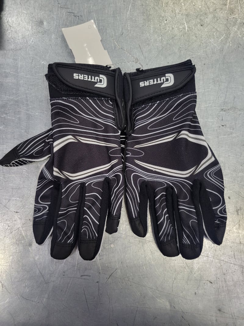 Cutters Rev Pro 5.0 Adult Receiver Gloves, Black / S