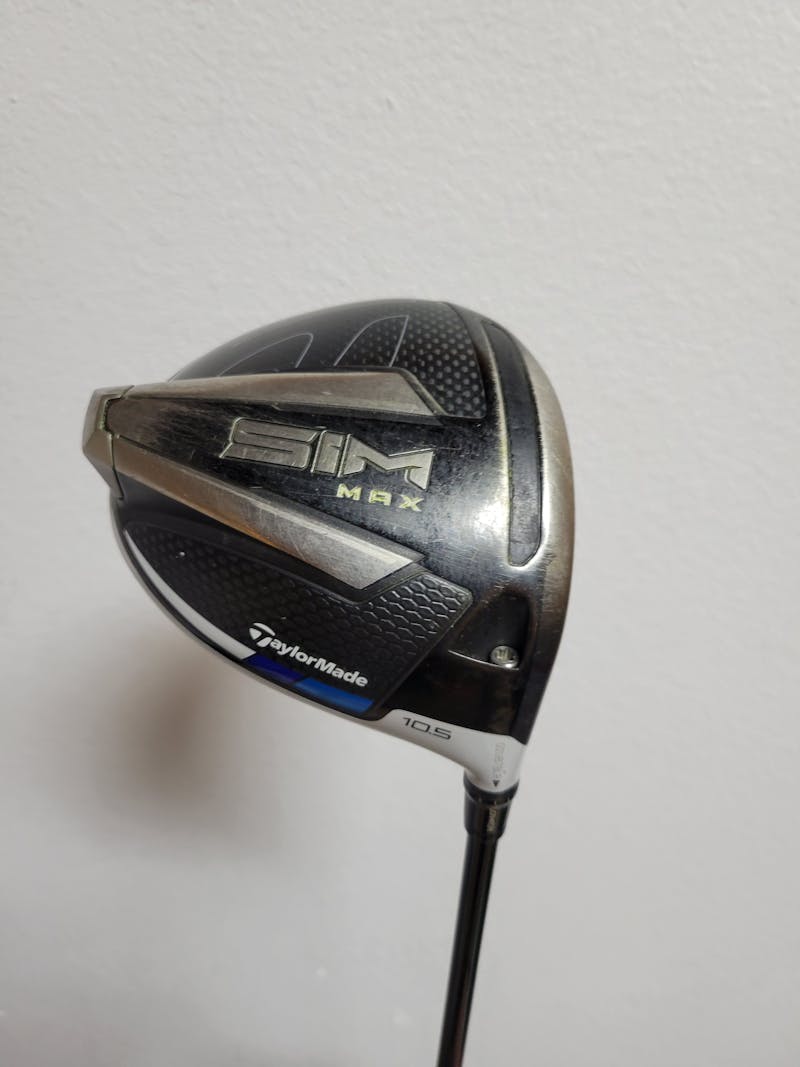 Used Taylormade SIM MAX Stiff Flex Graphite Shaft Drivers Drivers