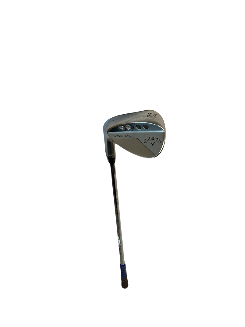 Used Callaway JAWS RAW 54 Degree Regular Flex Steel Shaft Wedges