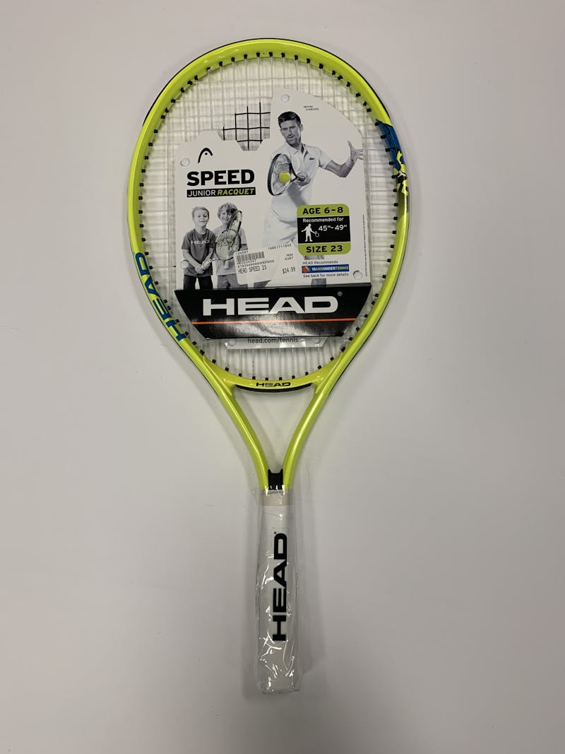 HEAD Speed Age 6-8 45” to 49” Size 23 Junior Racquet Blue Tennis Racket NEW!! 