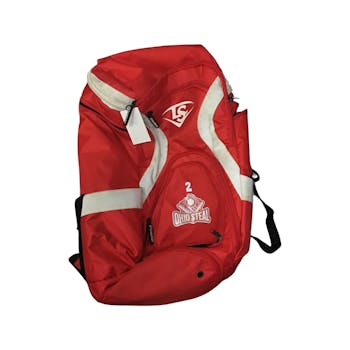 Used Louisville Slugger BACKPACK GRY/NAVY Baseball and Softball Equipment Bags  Baseball and Softball Equipment Bags