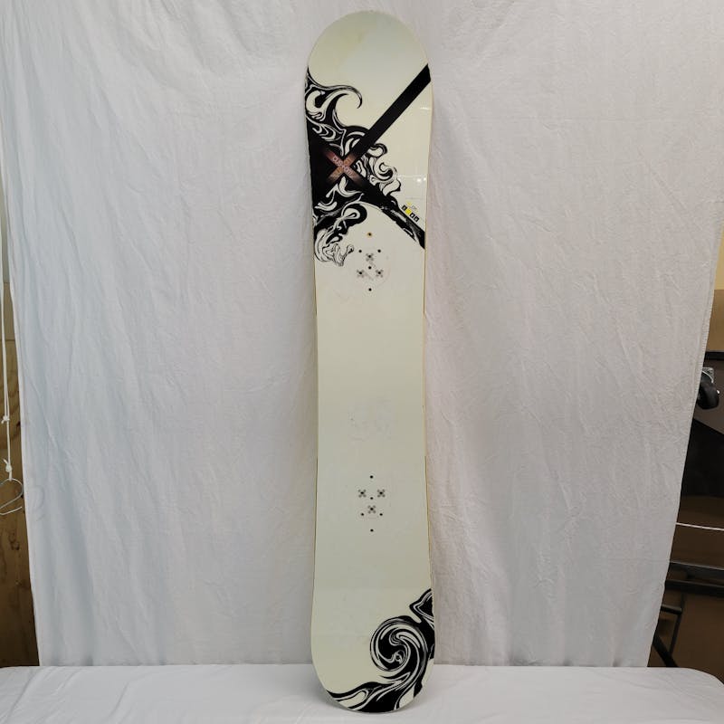 Used Burton CUSTOM X DRAGONFLY 158 cm Men's Snowboards