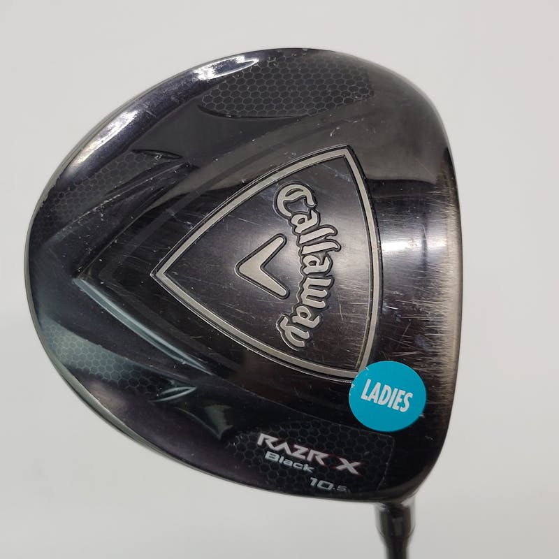 Used Callaway RAZR X BLACK 10.5 Degree Ladies Flex Graphite Shaft