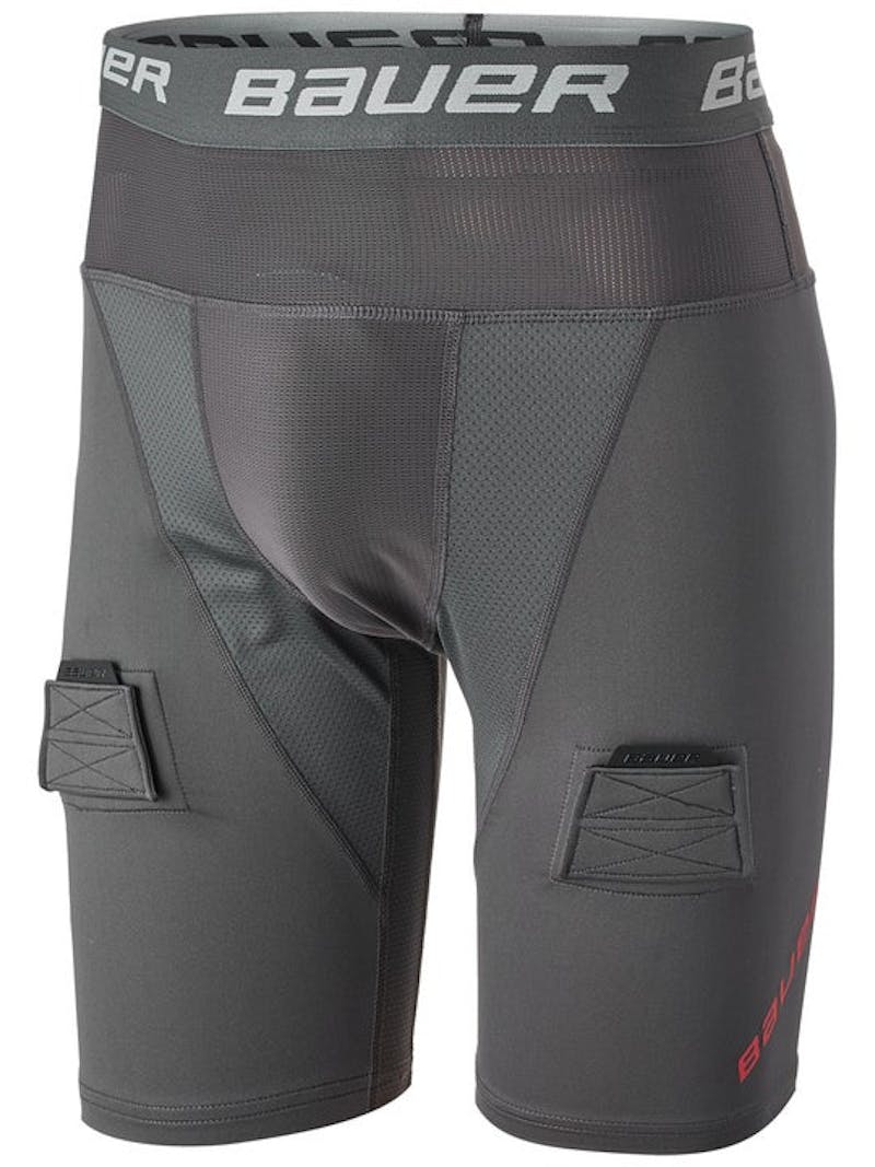 Elite Hockey Compression Short with Jock/Tabs for Boys