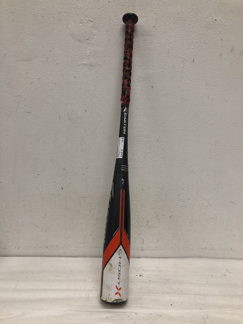 Used Easton GHOST X 30 -10 Drop USSSA 2 3/4 Barrel Bats USSSA 2 3/4 Barrel  Bats