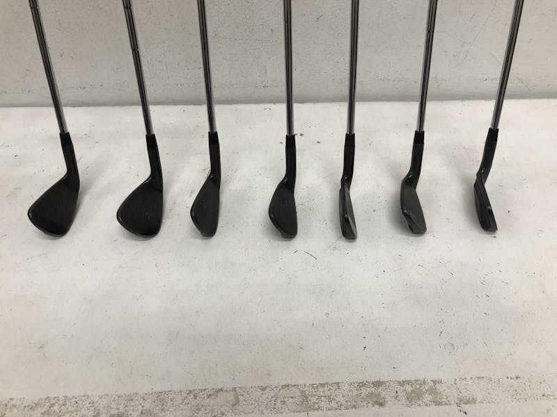 Used SUB70 699 PRO V2 BLACK 4I-PW Stiff Flex Steel Shaft Iron Sets