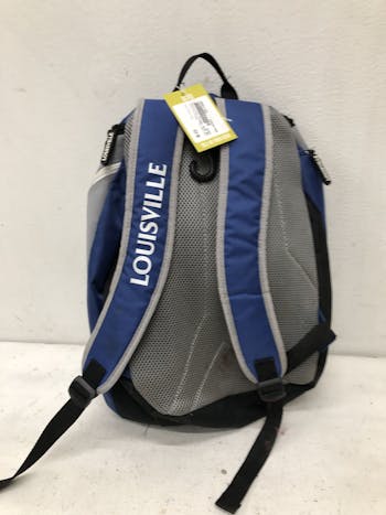 Used Louisville Slugger Blue Backpack Baseball And Softball Equipment Bags