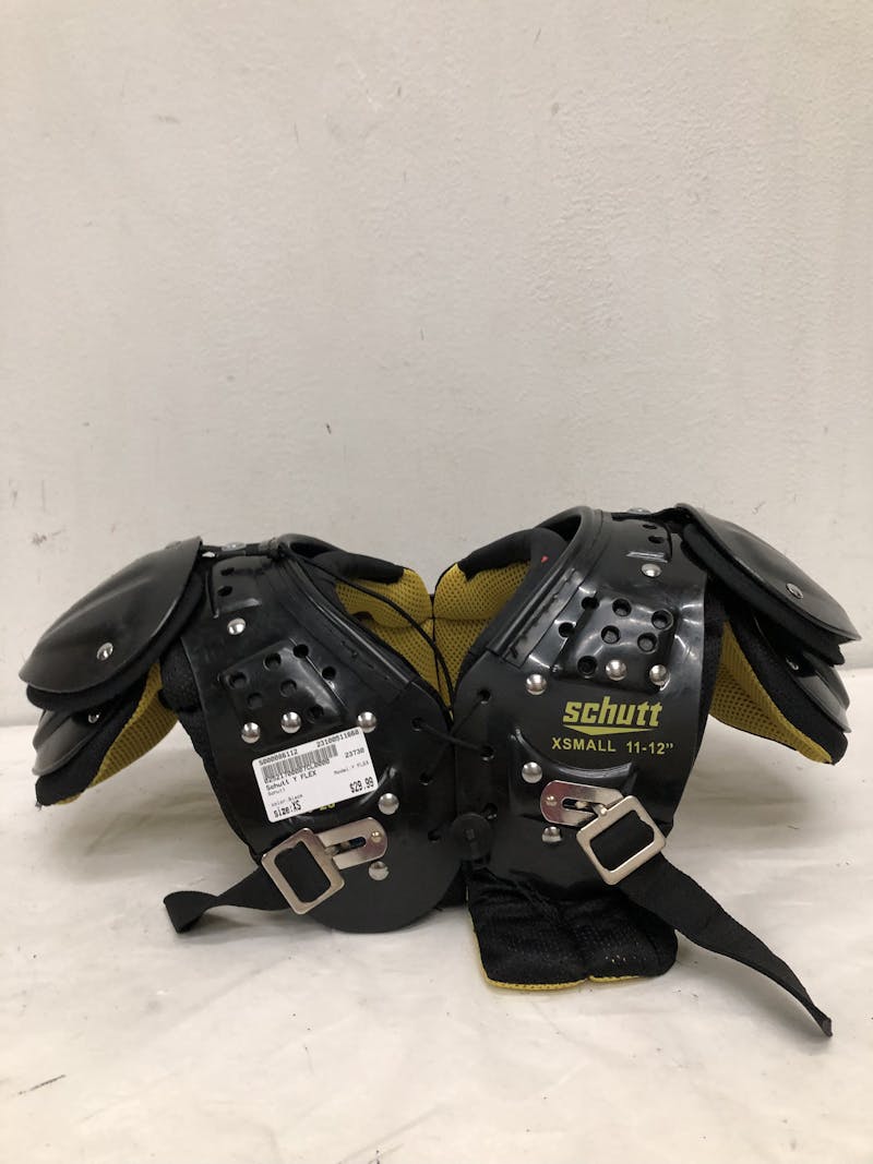 Used Schutt Y FLEX SM Football Shoulder Pads Football Shoulder Pads