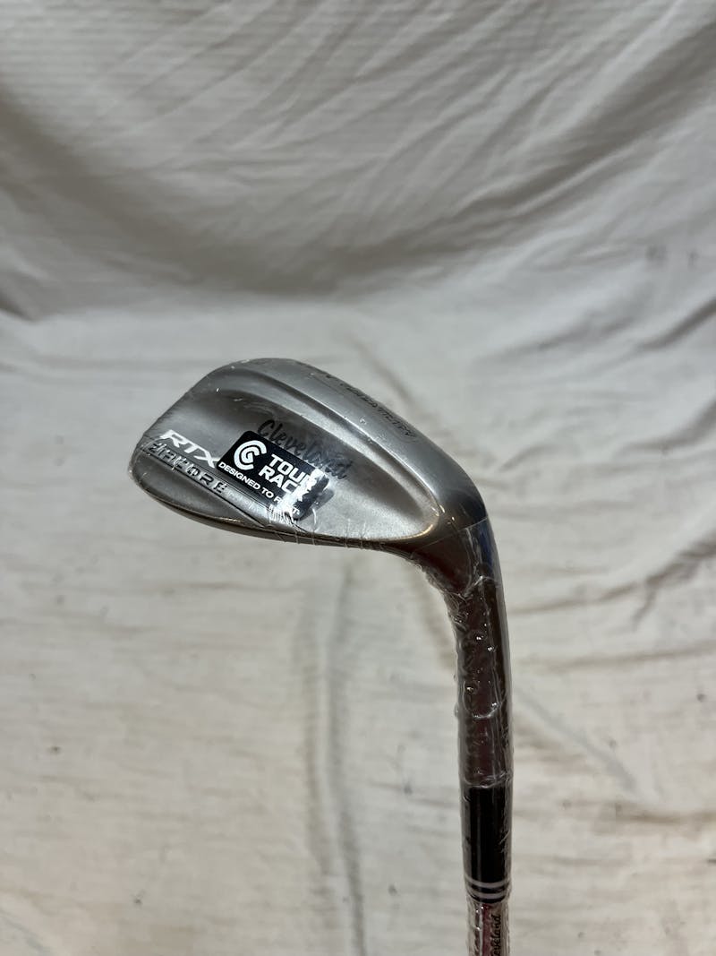 Used Cleveland RTX ZIPCORE 58 Degree Stiff Flex Steel Shaft Wedges