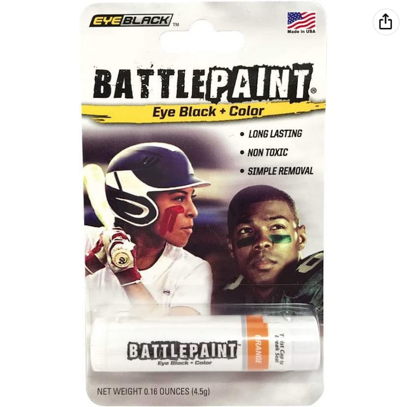 New Battle Paint Orange Sports Accessories
