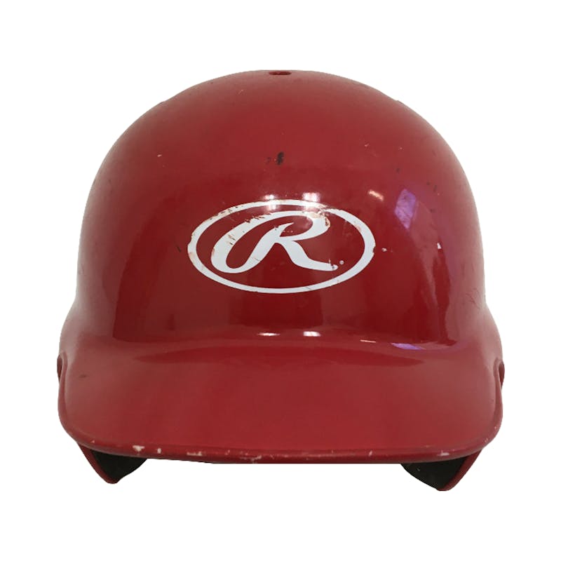 Used Rawlings BATTING HELMET RED SM Baseball and Softball Helmets