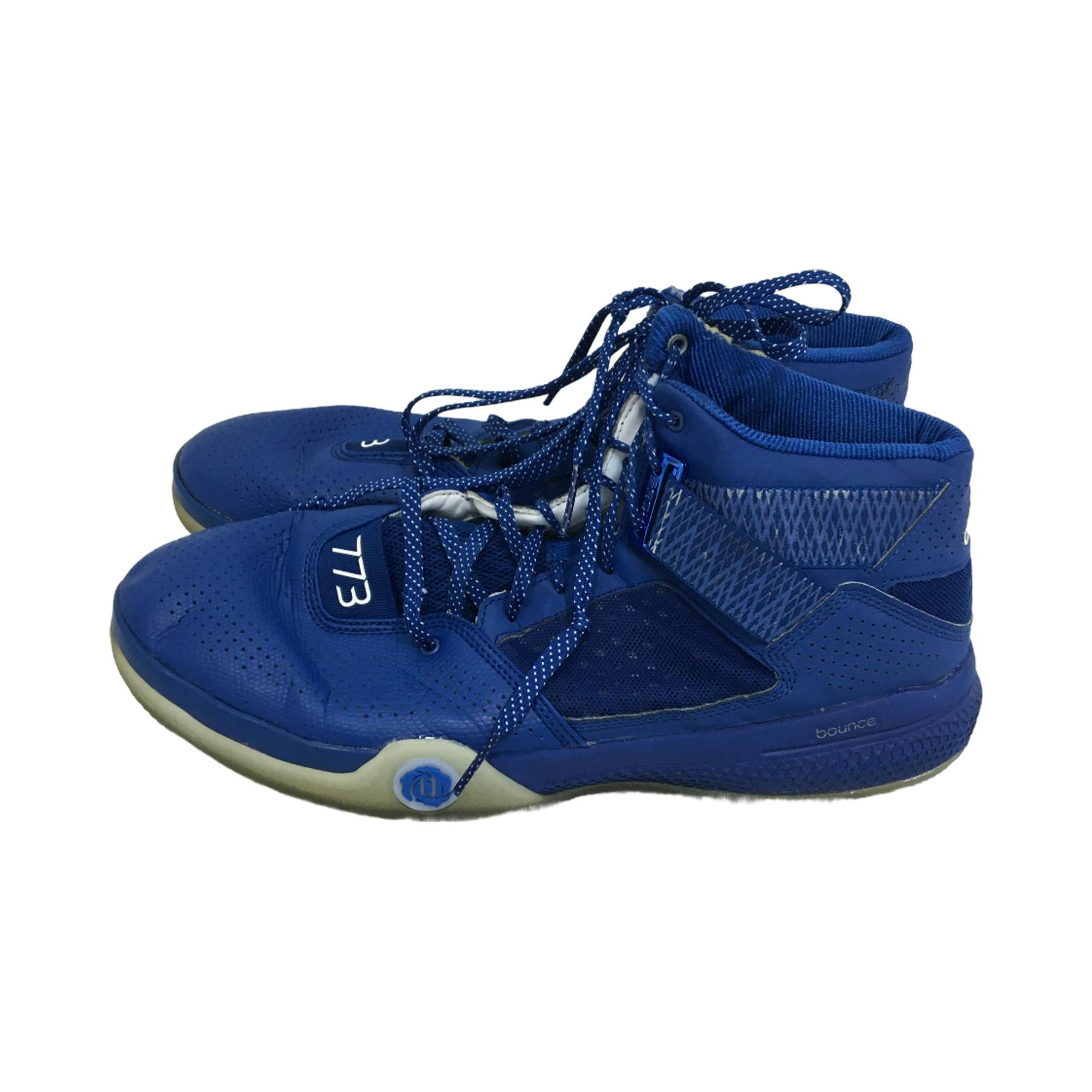 derrick rose shoes blue and white