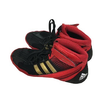 Used 4 TIME ALL-AMERICAN WRESTLING SHOES Junior 03 Wrestling Shoes  Wrestling Shoes