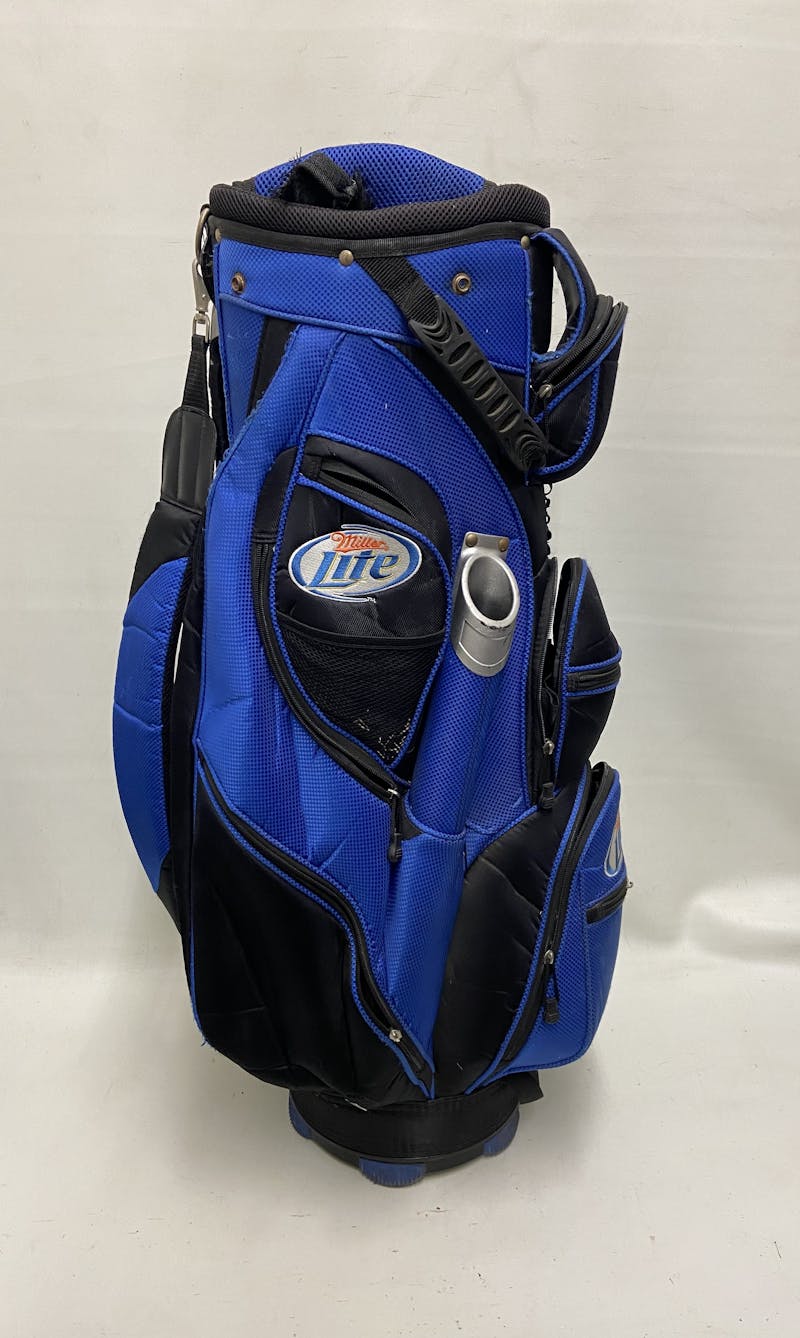 Used MILLER LITE Golf Cart Bags Golf Cart Bags