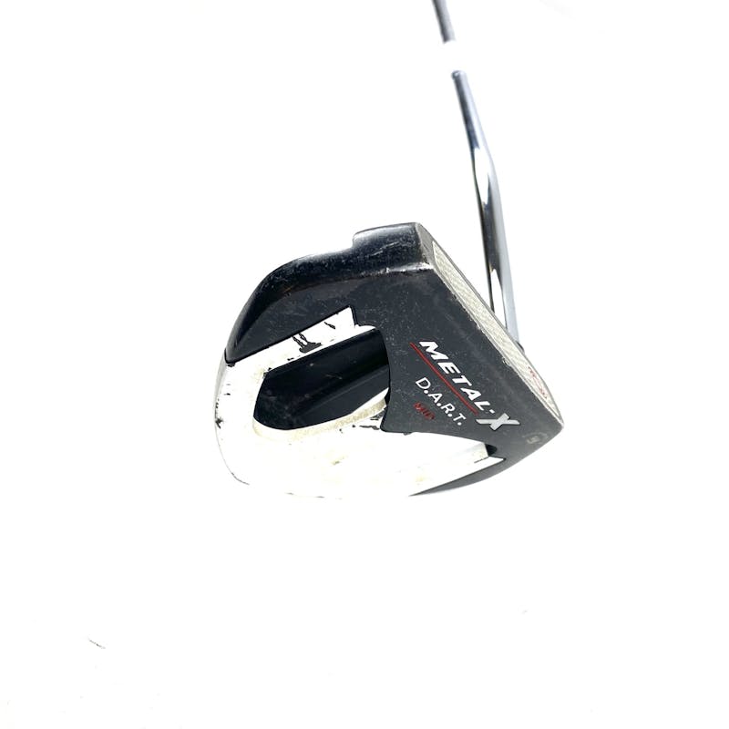 Used Odyssey METAL X DART MID Mallet Putters Putters