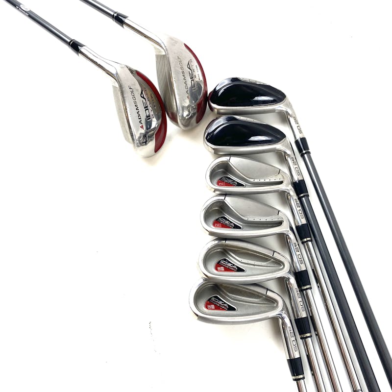 Used Adams Golf IDEA A2OS COMBO SET 3I-PW Regular Flex Graphite Shaft ...