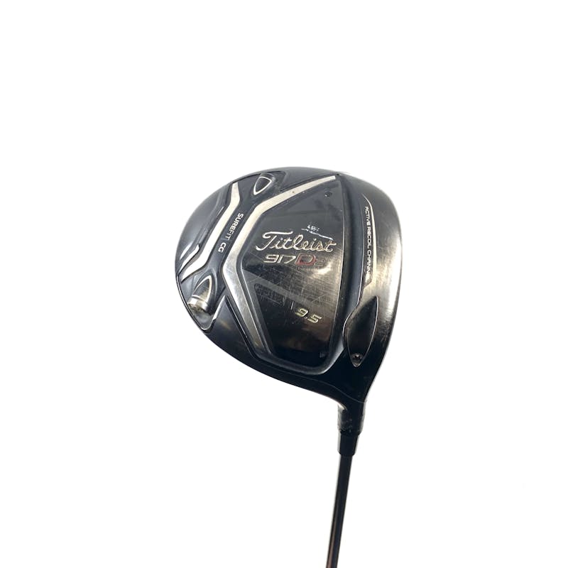 Used Titleist 917D2 9.5 Degree Stiff Flex Graphite Shaft Drivers