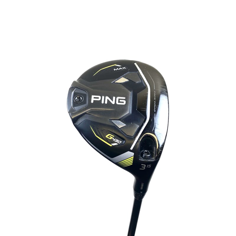 Used Ping G430 WITH HEADCOVER 3 Wood Regular Flex Graphite Shaft