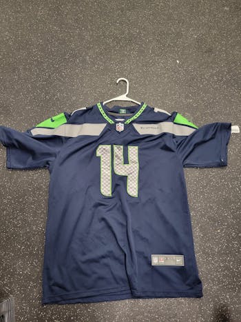 Used Nike SEAHAWKS METCALF 2X Athletic Apparel Short Sleeve Athletic Apparel  Short Sleeve