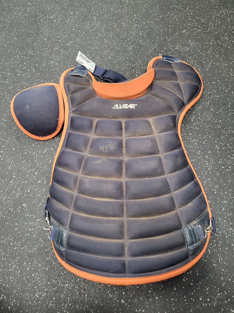 Used All-Star CHEST PROTECTOR Intermed Catcher's Equipment