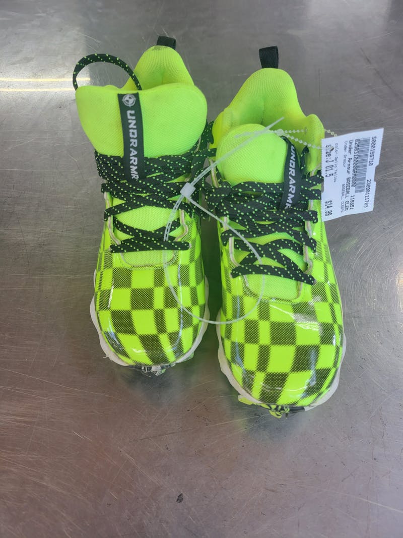 Zapatos under armour softball green sale