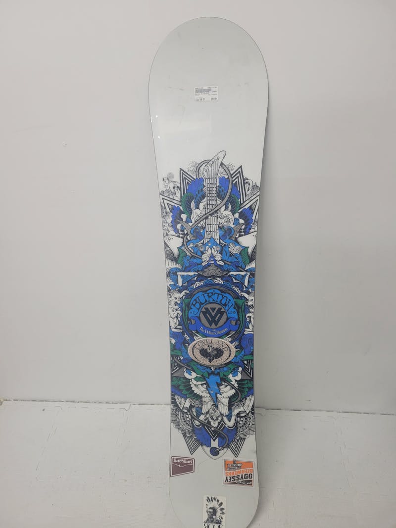 Used Burton SNOWBOARD 148 cm Men s Snowboard Combo