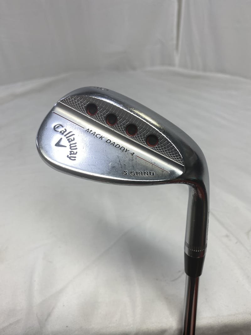 Used Callaway MACK DADDY 4 60 Degree Stiff Flex Steel Shaft Wedges