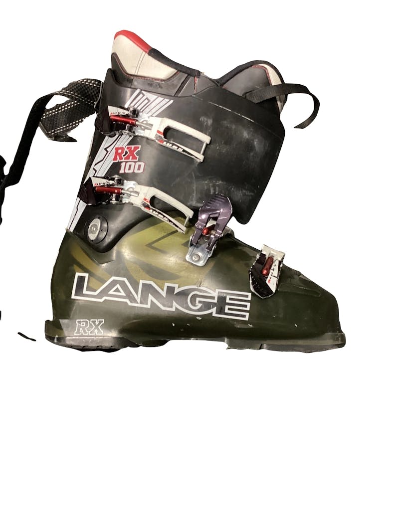 Used Lange RX 100 LV 275 MP - M09.5 - W10.5 Men's Downhill Ski Boots Men's  Downhill Ski Boots