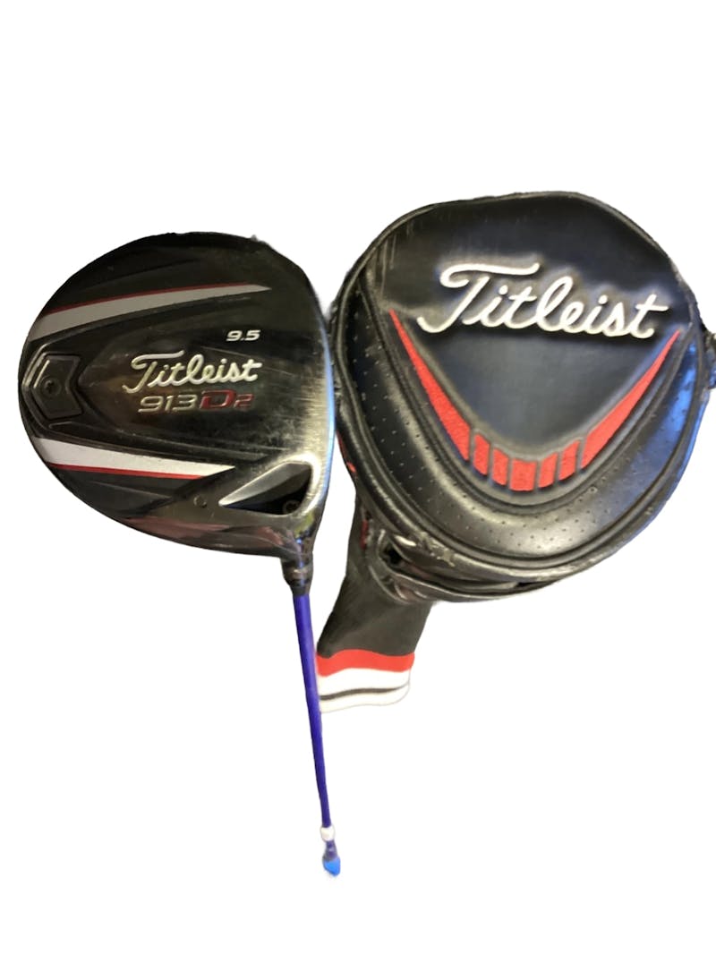 Used Titleist 913D2 Stiff Flex Graphite Shaft Drivers Drivers