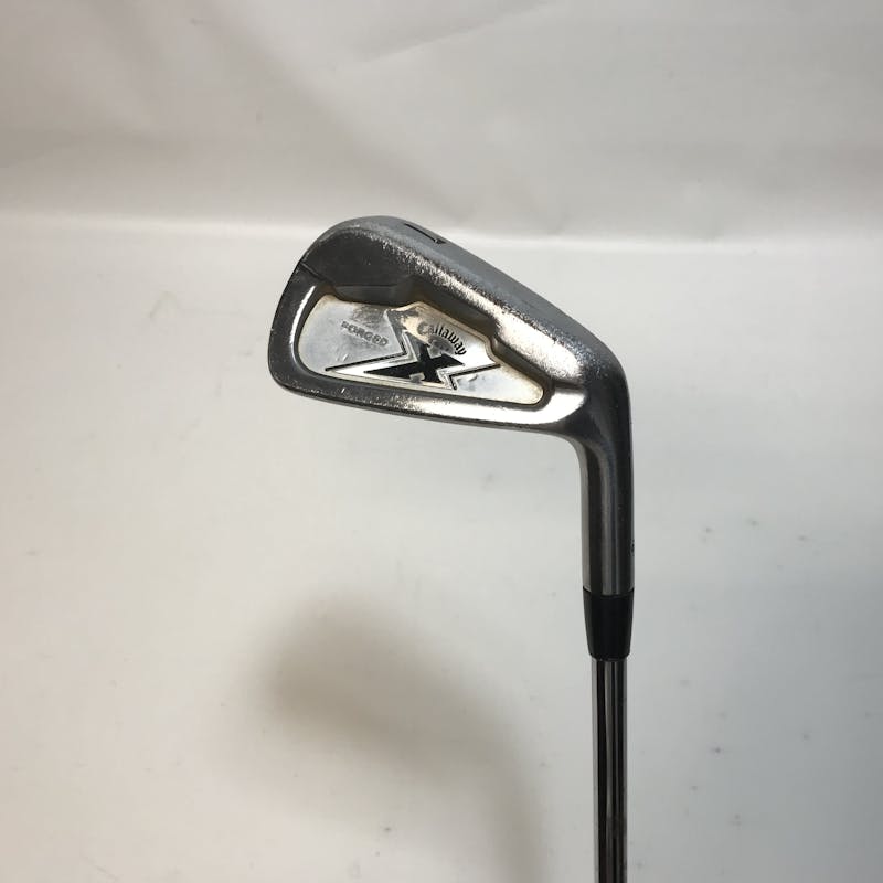 Used Callaway X FORGED 2007 7 Iron Regular Flex Steel Shaft Individual ...