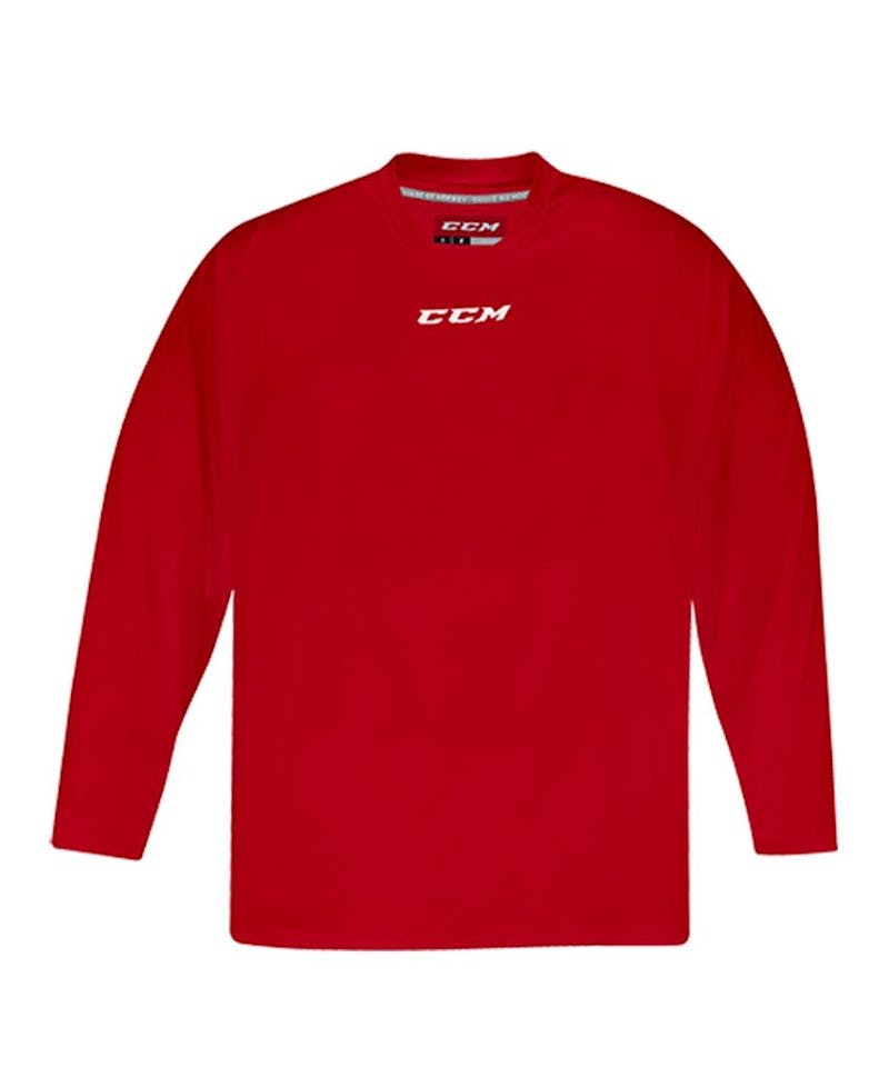 CCM Hockey Jersey #77, Red/Black/White, Adult Medium