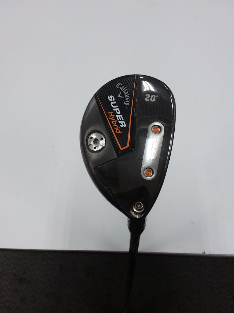 Used Callaway Super Hybrid 3 Hybrid Regular Flex Graphite Shaft Hybrid Clubs Hybrid Clubs