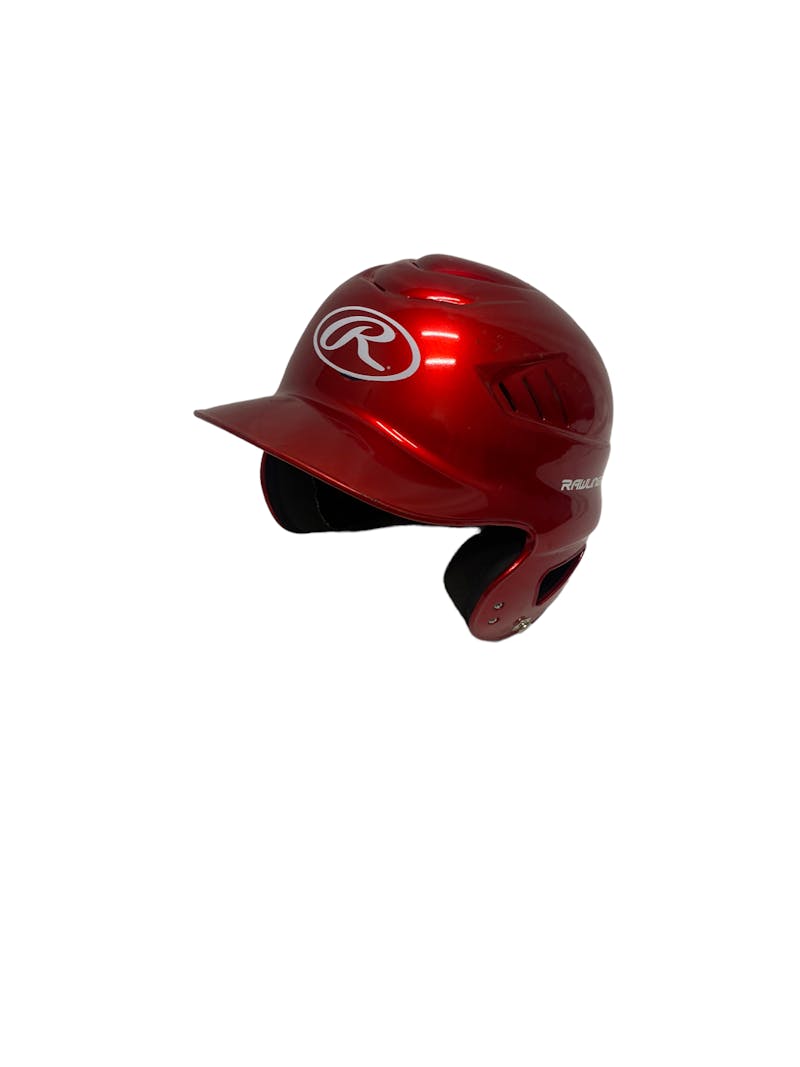 Used Rawlings BATTING HELMET RED SM Baseball and Softball Helmets