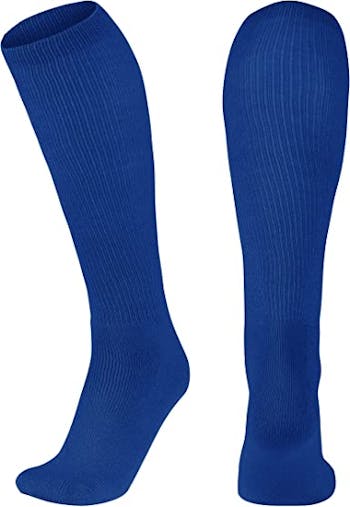 Champro AS3 Striped Baseball Knee High Socks - Graphite White Black