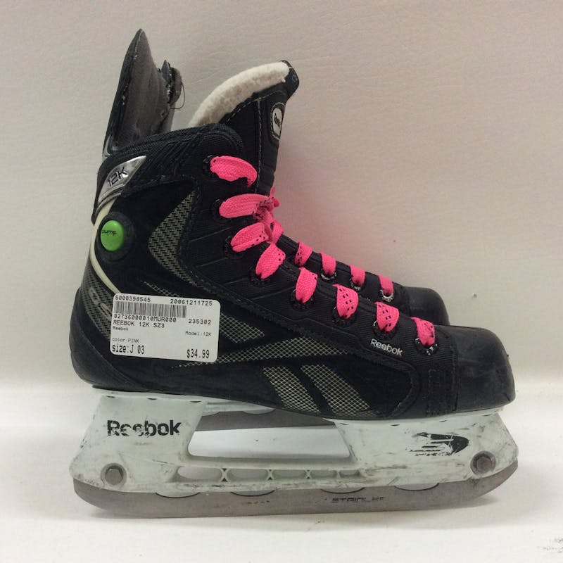 Ga wandelen het is mooi alleen Used Reebok 12K Junior 03 Ice Skates / Ice Hockey Skates Ice Skates / Ice  Hockey Skates